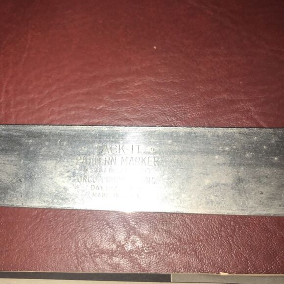 ORCO Tack-It Pattern Fabric Marker with Transfer Paper Original Box USA Vintage - Picture 5 of 5